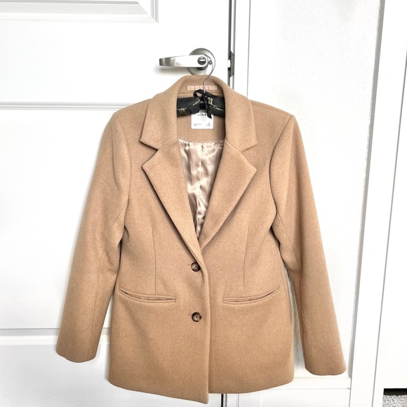 Abercrombie & Fitch Jackets & Blazers - Abercrombie & Fitch Wool-Blend Blazer Coat